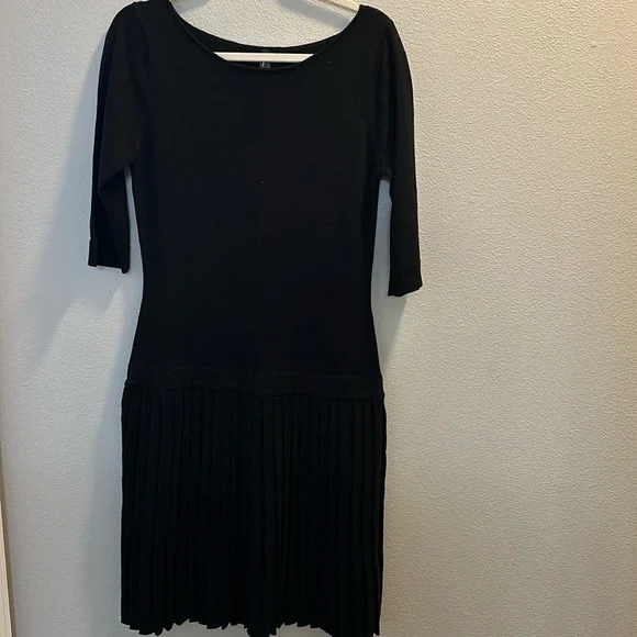 andrew marc black dress Women's Andrew Marc New York Tulip Sleeve Sheath Dress